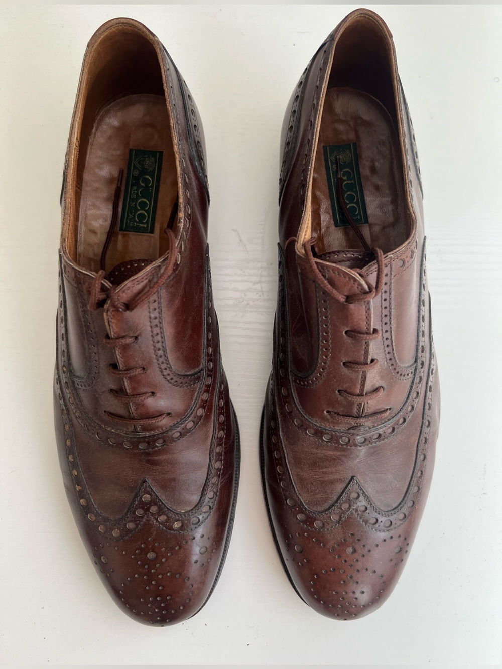 Wingtip Dark Brown Dress Shoes